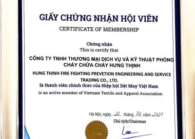 Vitas chào đón hội viên mới - Công ty TNHH TM DV và KT PCCC Hưng Thịnh