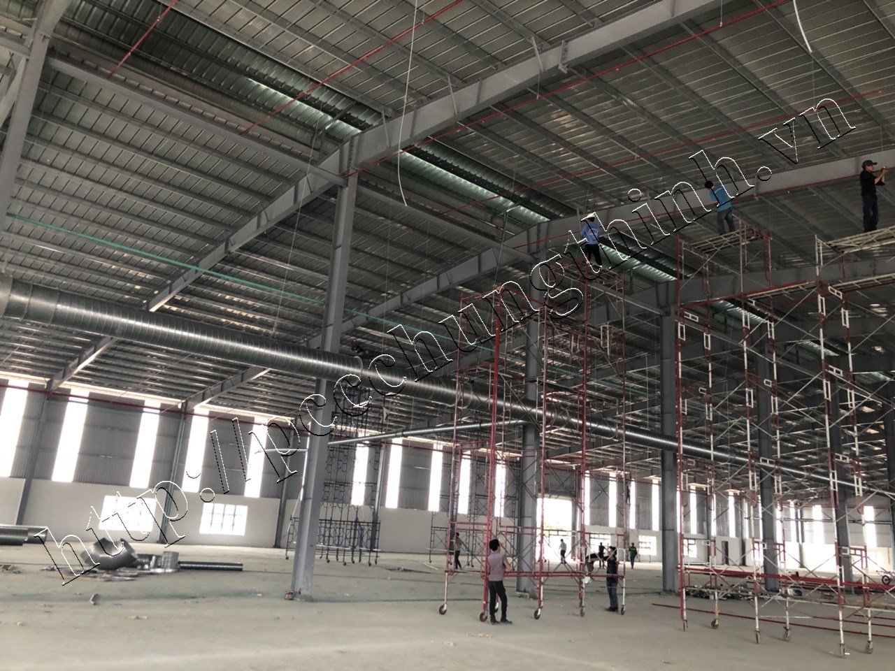 NHÀ XƯỞNG VÀ CÔNG TRÌNH PHỤ TRỢ CÔNG TY TNHH SƠN LONG BẢO VIỆT NAM