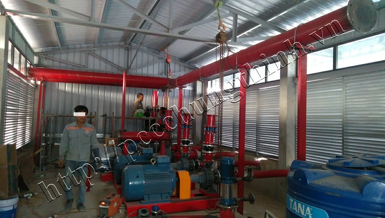 THI CÔNG LẮP ĐẶT HỆ THỐNG PCCC CÔNG TRÌNH DUY MINH - NAM ĐỊNH