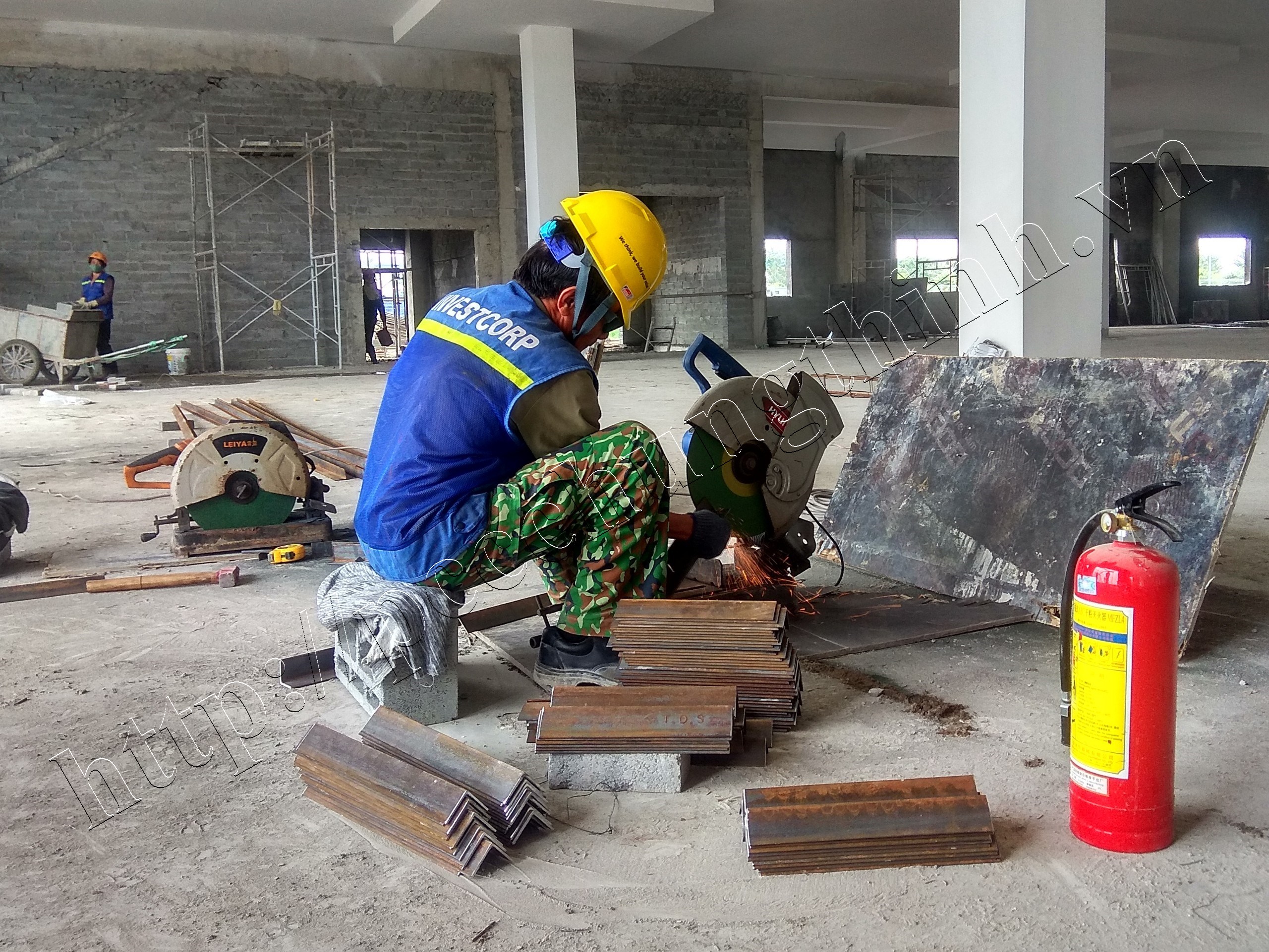 TRIỂN KHAI THI CÔNG LẮP ĐẶT HỆ THỐNG PCCC CÔNG TRÌNH RAMATEX NAM ĐỊNH - GĐ 2