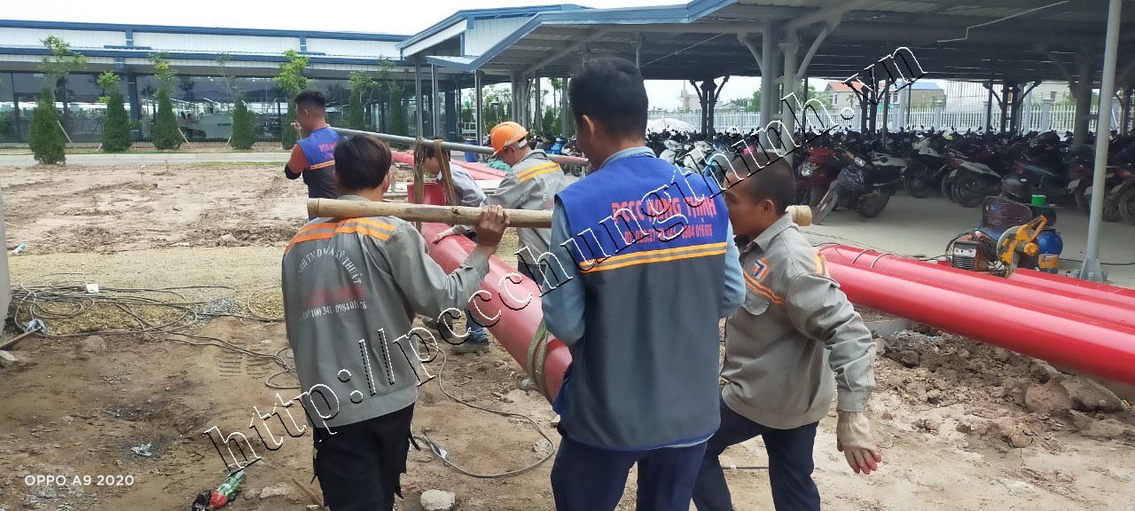 THI CÔNG LẮP ĐẶT HỆ THỐNG PCCC CÔNG TRÌNH DUY MINH - NAM ĐỊNH