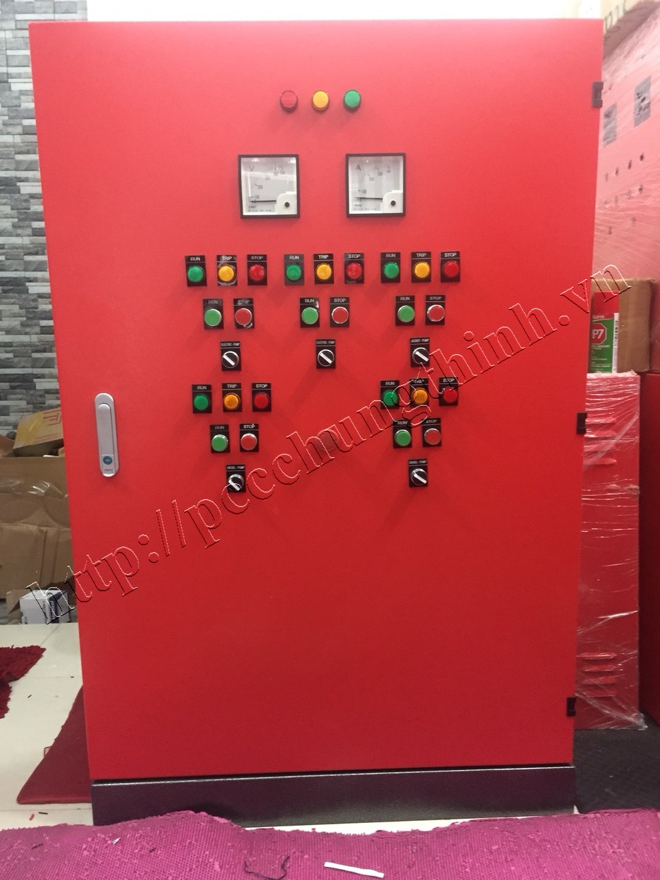 THI CÔNG LẮP ĐẶT HỆ THỐNG CỤM BƠM CHỮA CHÁY