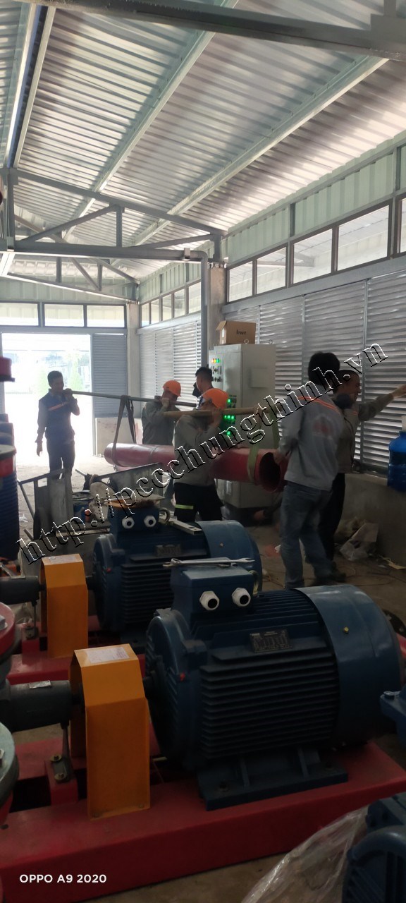 THI CÔNG LẮP ĐẶT HỆ THỐNG PCCC CÔNG TRÌNH DUY MINH - NAM ĐỊNH